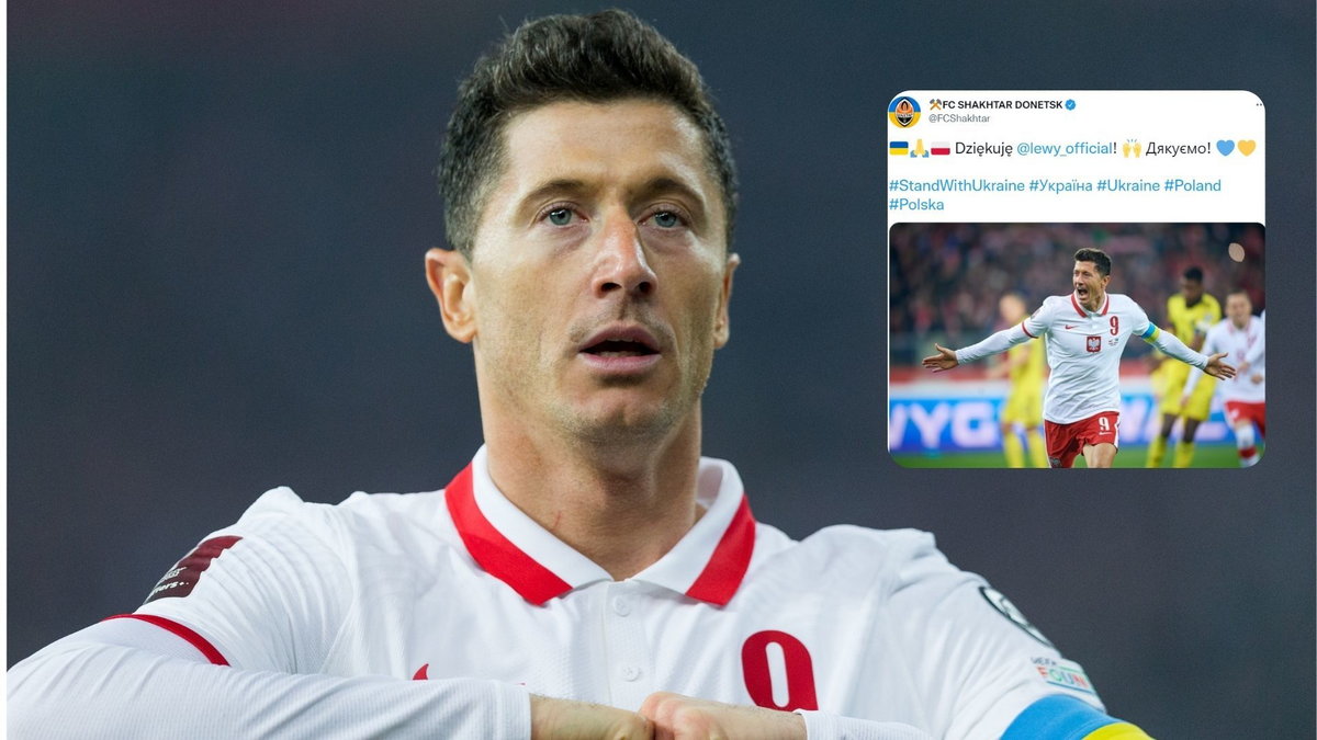 Robert Lewandowski (Twitter/ FC Shaktar Doneck)