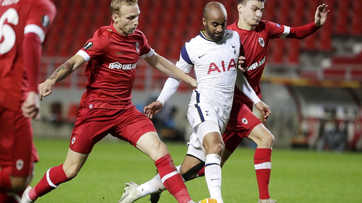 epa08784393 - BELGIUM SOCCER UEFA EUROPA LEAGUE (Royal Antwerp vs Tottenham Hotspur)