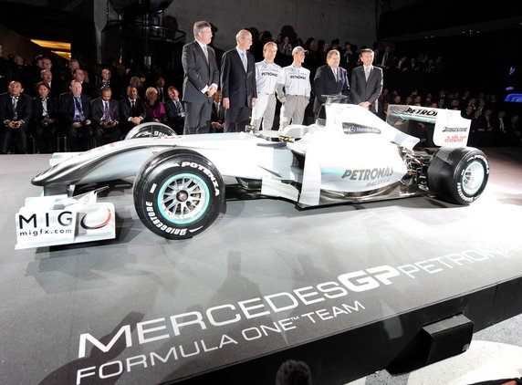 GERMANY FORMULA ONE MERCEDES