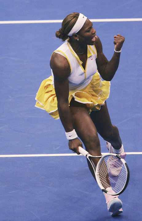  Serena Williams podczas WTA Finals 2004