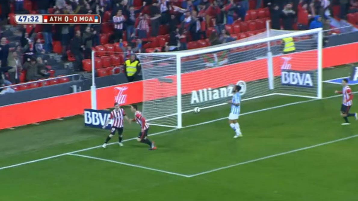 Athletic - Malaga 1:0: Aduriz pokonał Ochoę