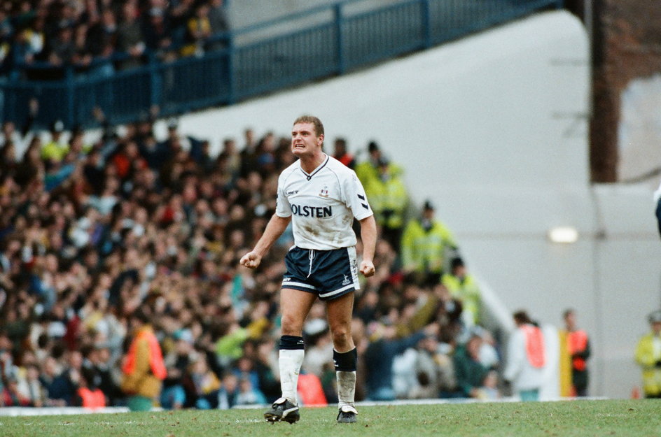 Paul Gascoigne w barwach Tottenhamu