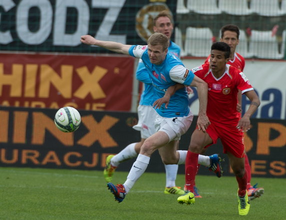 PIŁKARSKA EKSTRAKLASA WIDZEW ŁÓDŹ KOTRA CRACOVIA  ( Alex Bruno Dawid Nowak)