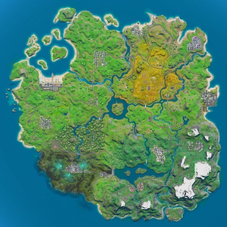 Nowa mapa Fortnite