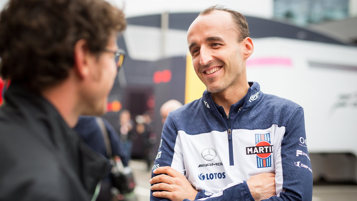 Robert Kubica (z prawej)