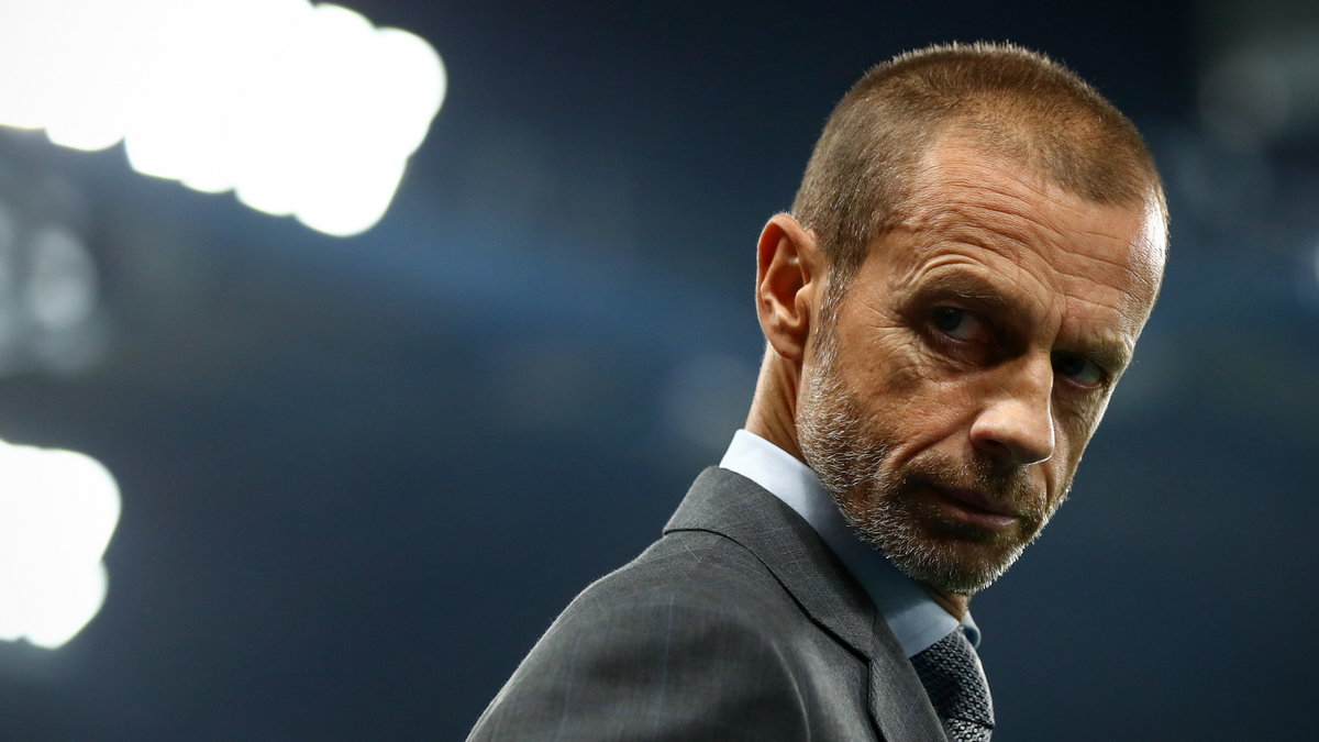 Prezydent UEFA Aleksander Ceferin