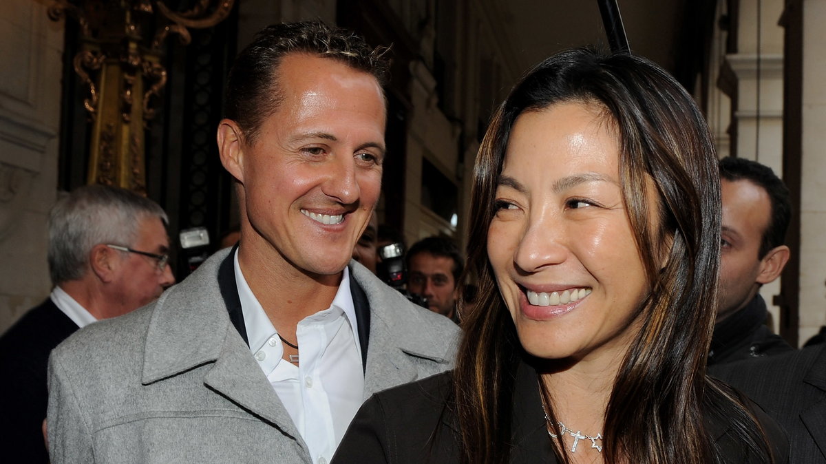 Michael Schumacher i Michelle Yeoh (zdjęcie z 2009 r.)