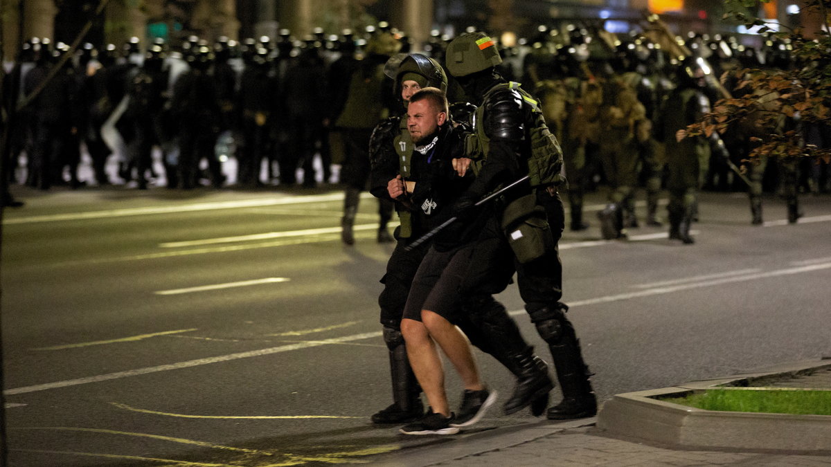 Protesty na Białorusi