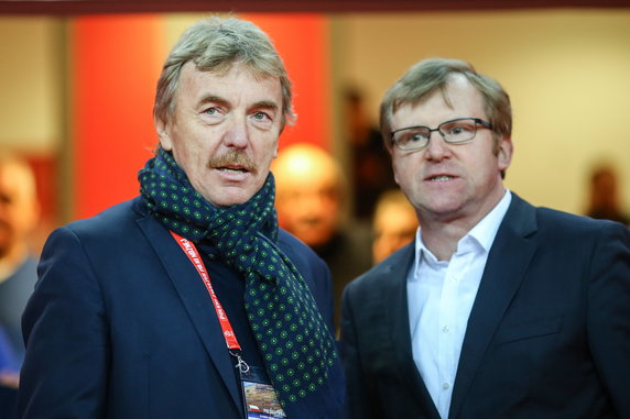 Zbigniew Boniek i Waldemar Matysik