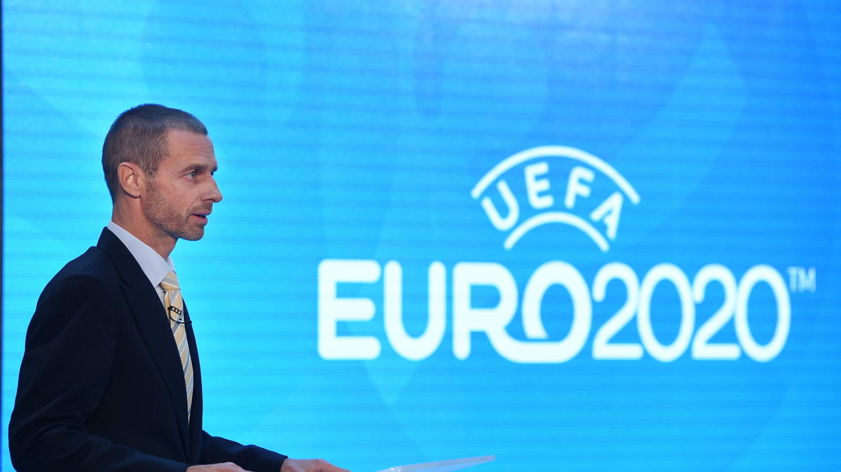 Prezydent UEFA Aleksander Ceferin