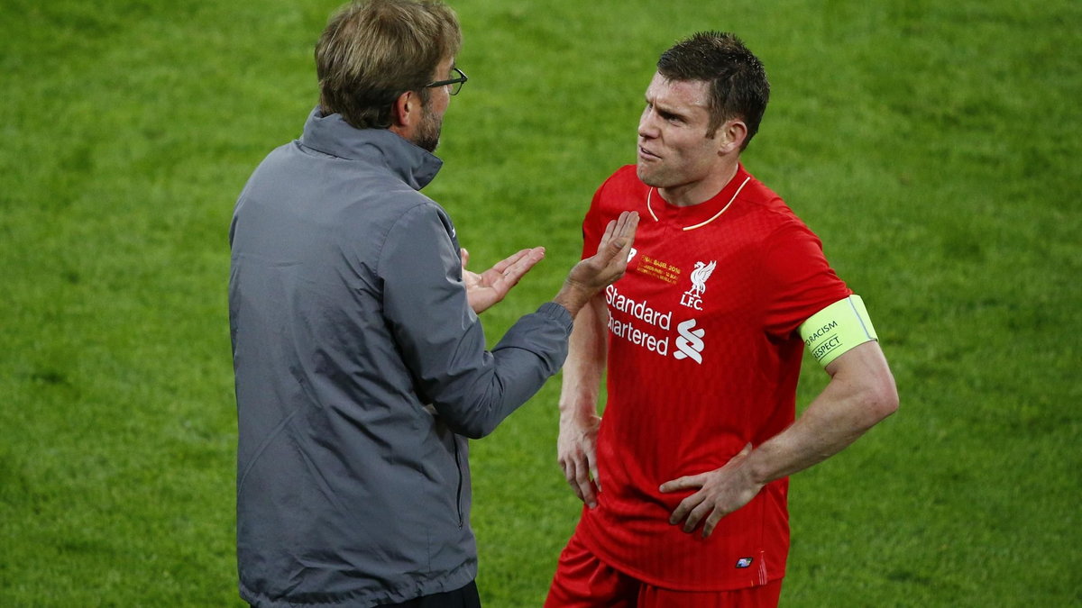 Juergen Klopp i James Milner