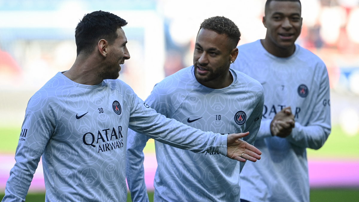 Lionel Messi, Neymar i Kylian Mbappe