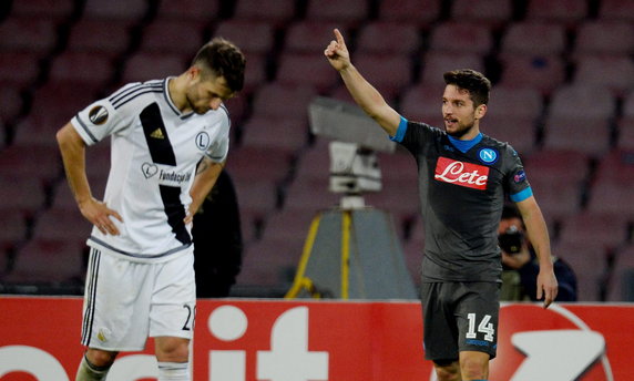 Napoli - Legia 5:2 (10 grudnia 2015 r.)