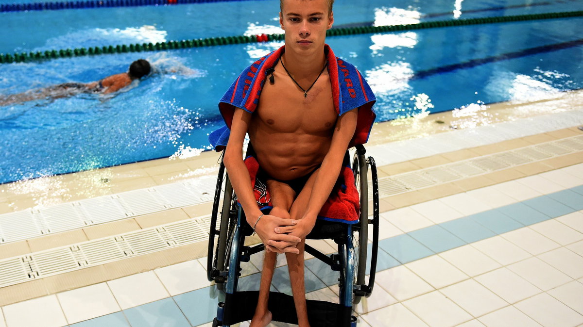 Aleksander Makarow, pływak rosyjskiej reprezentacji paraolimpijskiej