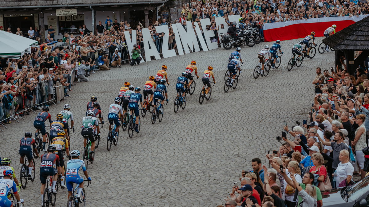 Tour de Pologne w Kazimierzu Dolnym