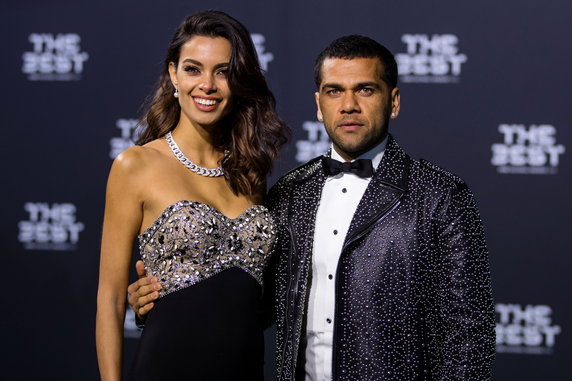 Dani Alves i Joana Sanz