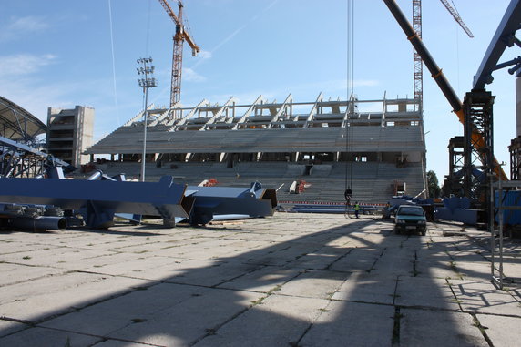 Euro 2012 Budowa Stadionu Miejskiego w Poznaniu (fot. Piotr Błoński)