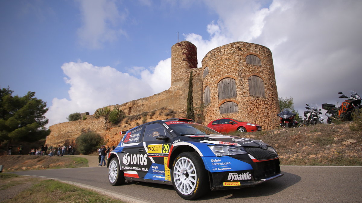Kajetan Kajetanowicz zajął w Rajdzie Katalonii 2. miejsce w WRC3.