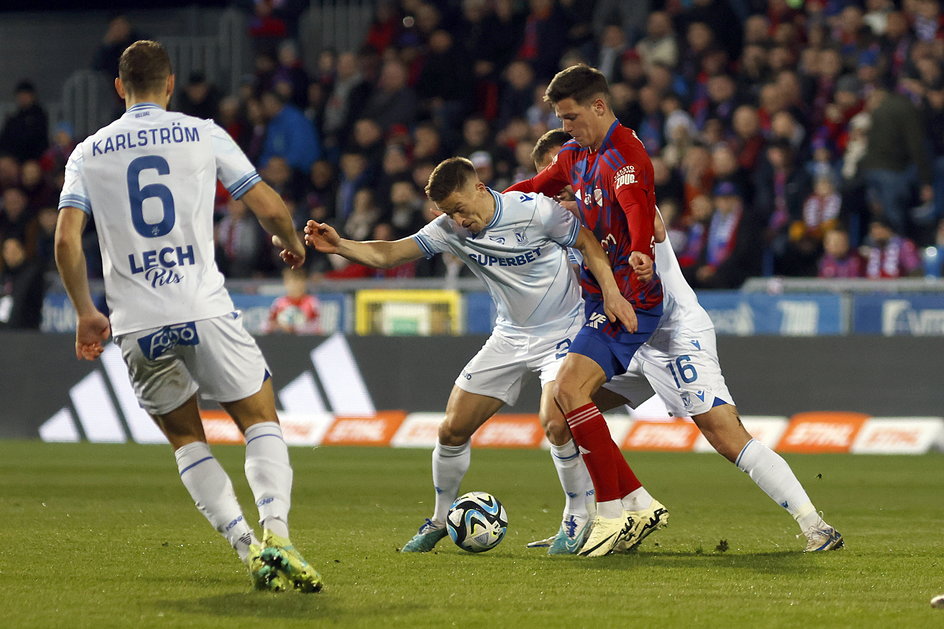 Raków - Lech 4:0 w 23. kolejce PKO BP Ekstraklasy