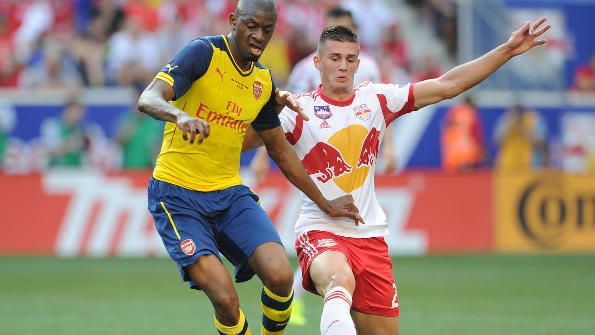 Matt Miazga w meczu przeciwko Arsenalowi, fot. David Price/Arsenal FC via Getty Images