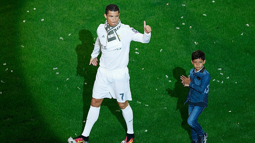 Syn Cristiano Ronaldo rozegrał swój pierwszy mecz