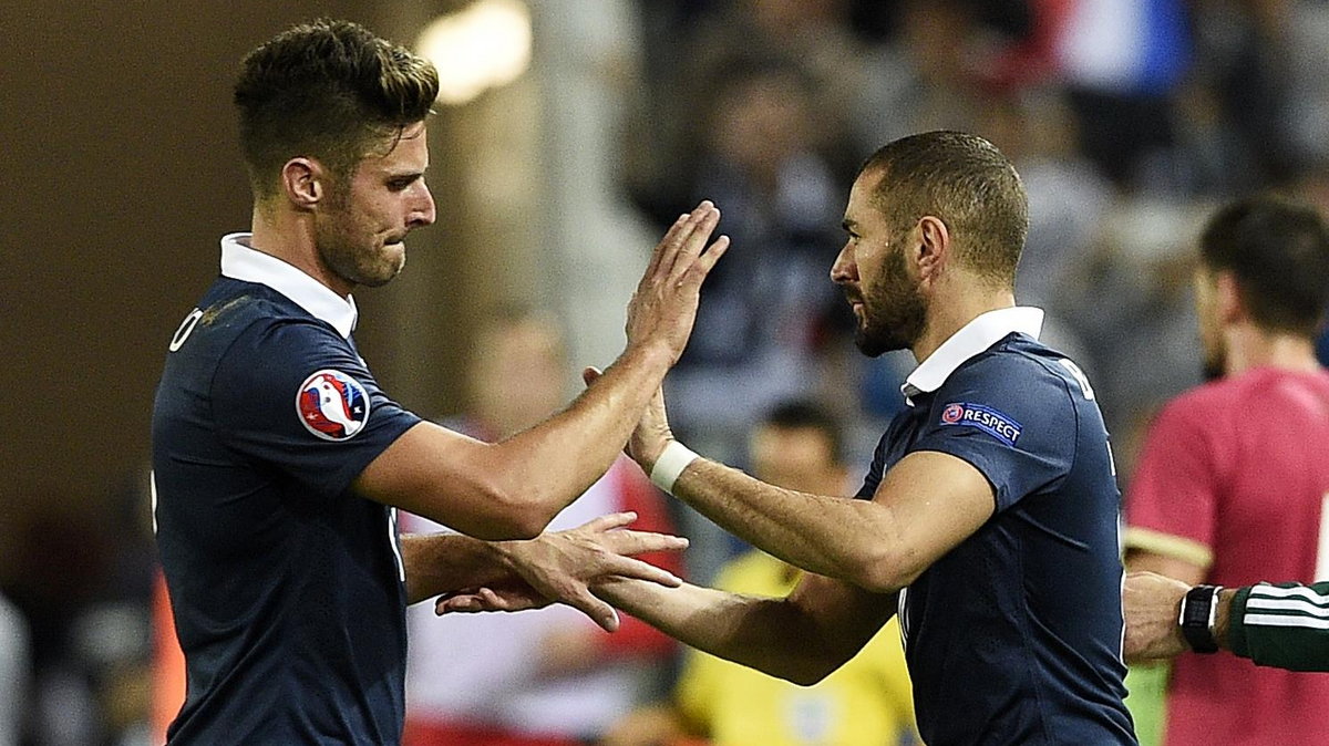 Olivier Giroud, Karim Benzema