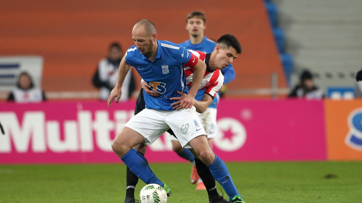 06.03.2016 LECH POZNAN - CRACOVIA KRAKOW EKSTRAKLASA PILKA NOZNA