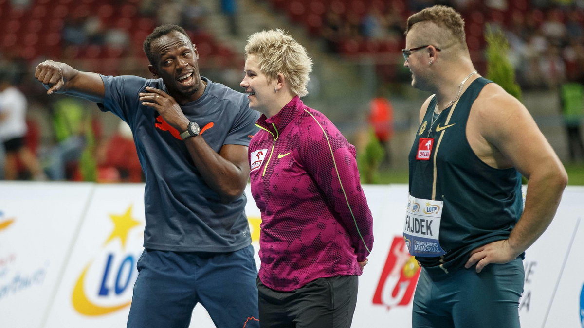 Usain Bolt, Anita Włodarczyk i Paweł Fajdek