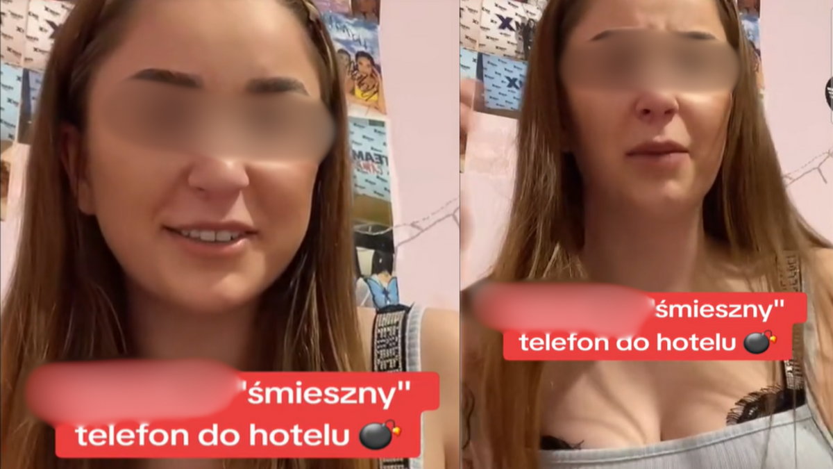 Zadzwoniła do hotelu i mówiła, że wszystko wybuchnie