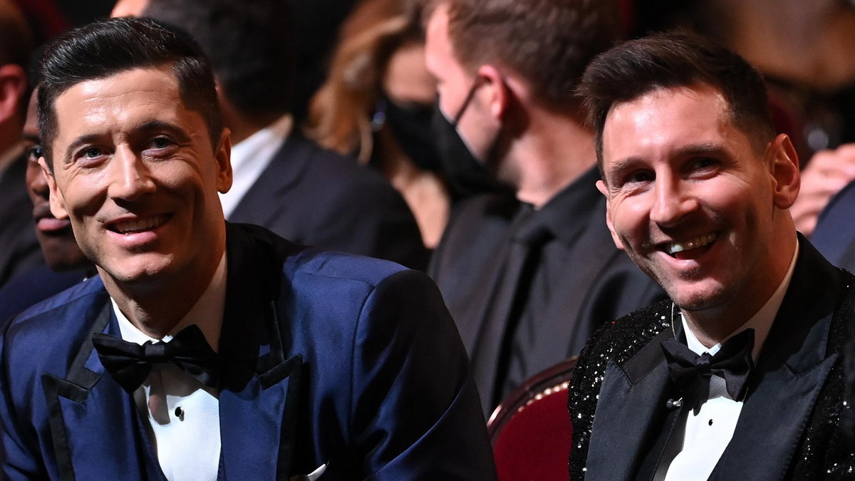 Robert Lewandowski i Leo Messi