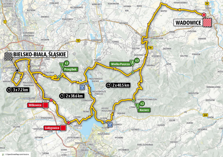 3. etap 77. Tour de Pologne