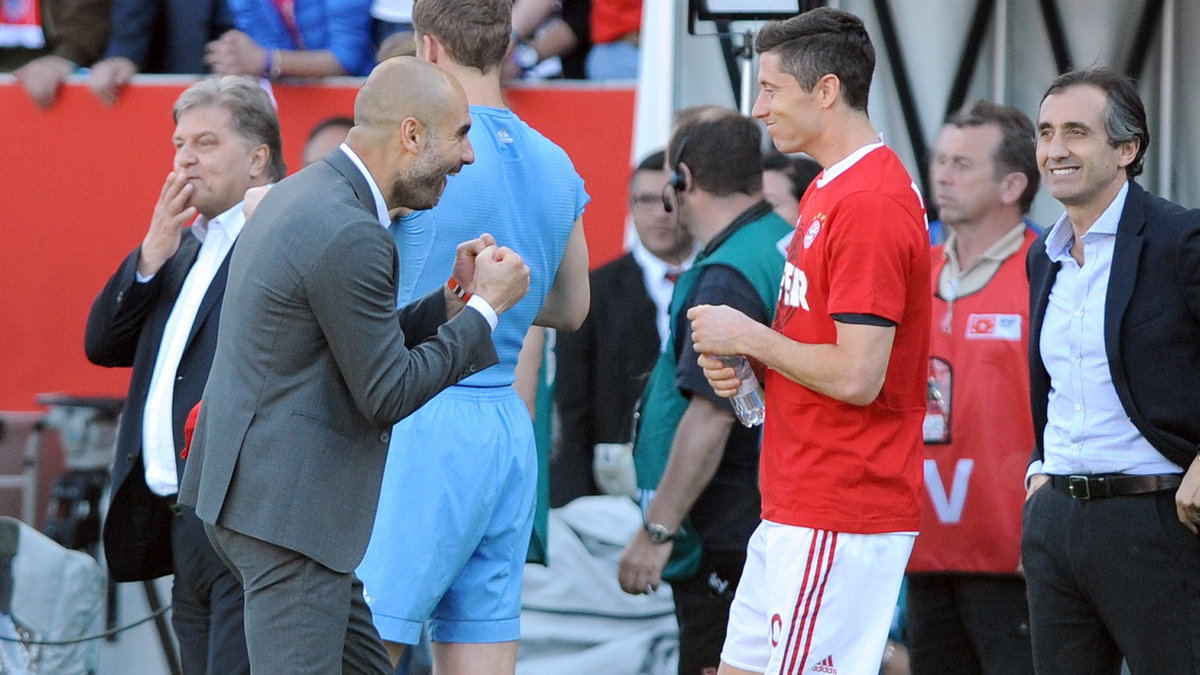 Lewandowski i Guardiola