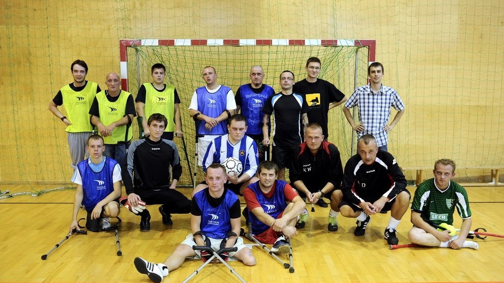 Pierwszy trening ampfutbolu w Polsce