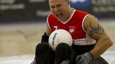 Rafał Rocki - reprezentant Polski w rugby na wózkach