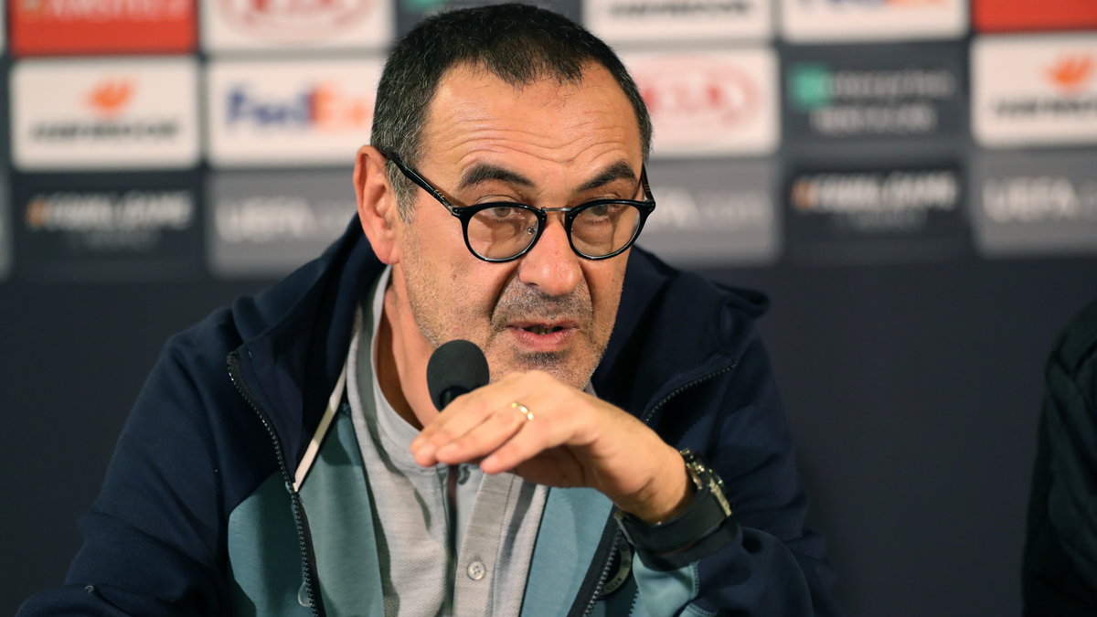 Maurizio Sarri, trener Chelsea Londyn