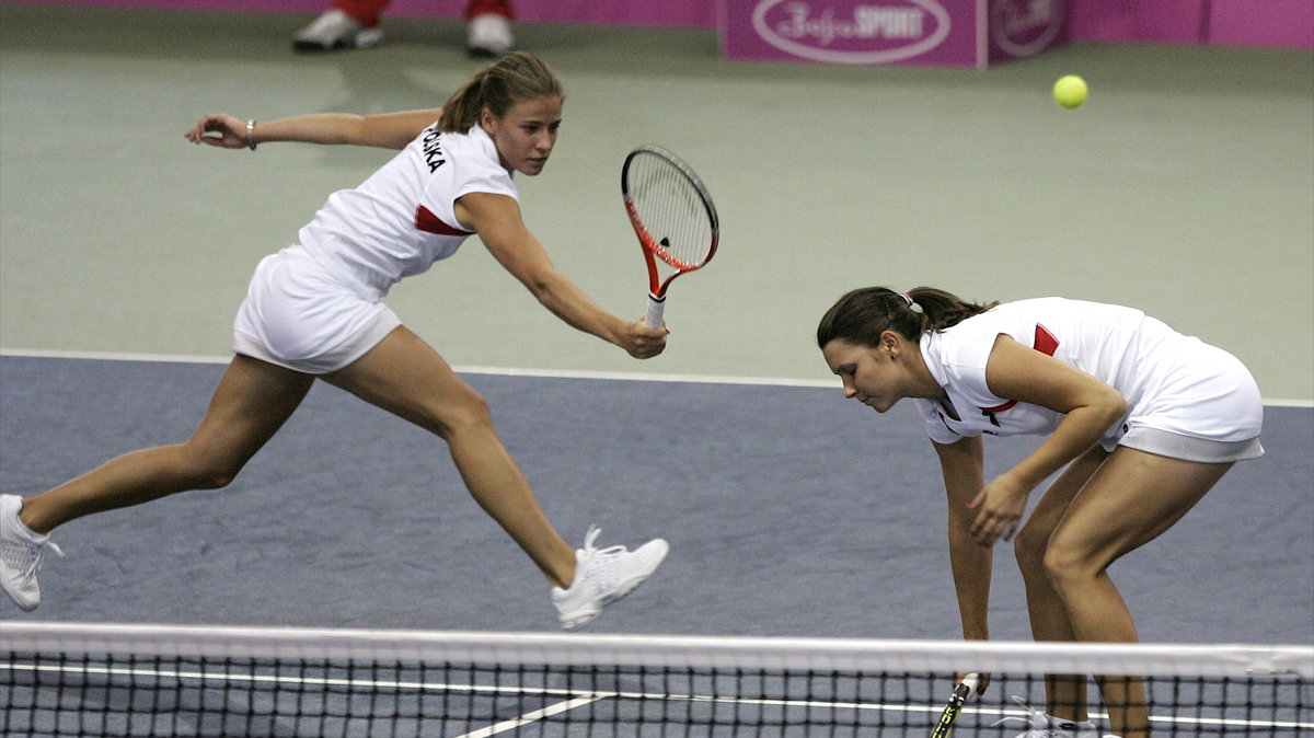 Klaudia Jans (P), Alicja Rosolska (L)