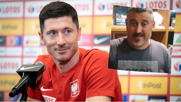 Robert Lewandowski i Ivan San Antonio