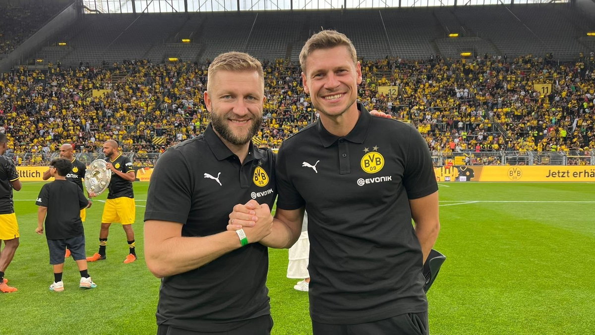 Jakub Błaszczykowski (po lewej) i Łukasz Piszczek