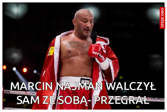 MMA-VIP. Gala Marcina Najmana. Memy z bokserem