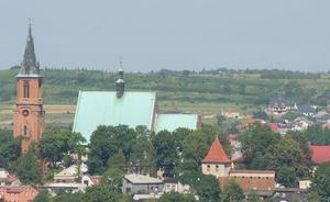 Olkusz (na północny-zachód od Krakowa)