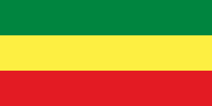 W kolorach z większej ilości flag afrykańskich