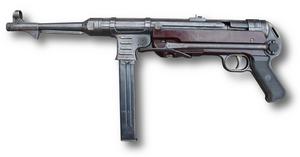 Schmeisser MP40 (używana TYLKO w 2 wojnie światowej)