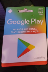 Karta Podarunkowa google Play - Zapytaj.onet.pl -