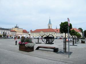 Oświęcim (na południowy-zachód od Krakowa)