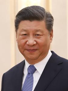 Xi Jinping który marzy o zajęciu Tajwanu.