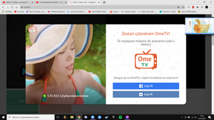 Tv pl ome Start Omegle