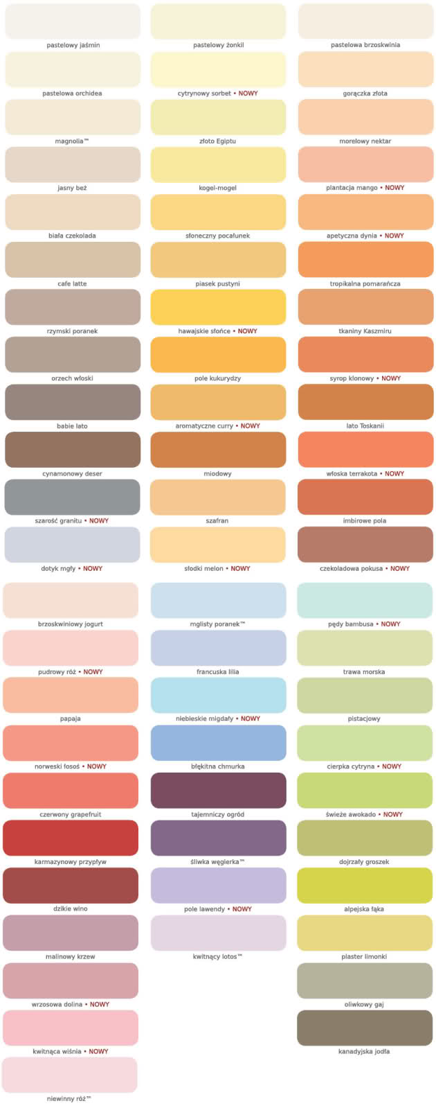 Który kolor z palety dekoral najbardziej ci się podoba? - Zapytaj.onet.pl -