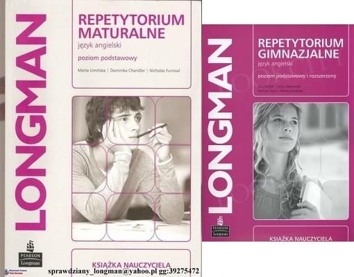 Longman Repetytorium Maturalne Poziom Rozszerzony Pdf 2017 - Sprawdziany do Longman Repetytorium Gimanzjalne i Maturalne 2012