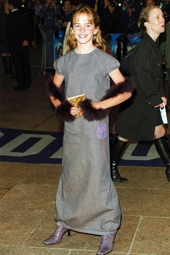 1. Emma Watson w 2001 roku