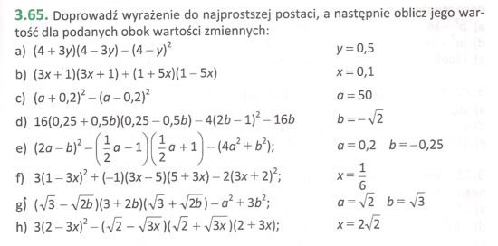 Gimnazjum Sprawdzian Ze Wzorów Skróconego Mnożenia zapytaj.onet.pl